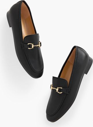Talbots Katelyn Nappa Loafers - Black - 10 1/2 M Talbots