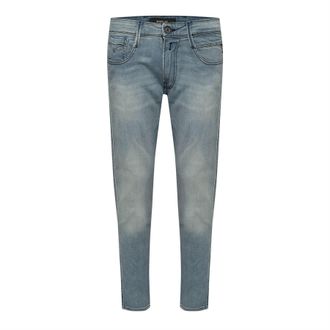 Replay Mens Replay Anbass Slim-Fit Jeans in Blue