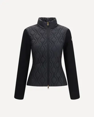 Moncler Cotton padded Cardigan Female XS