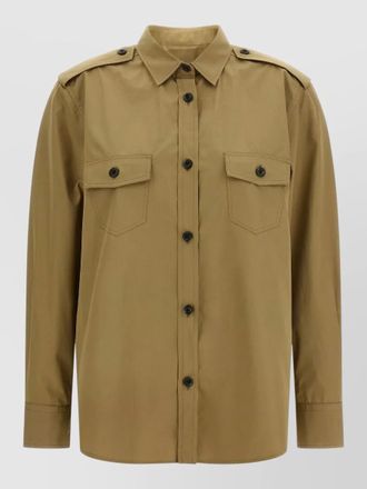 Prada cotton shirt jacket