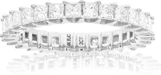 Vir Jewels 2 cttw Diamond Eternity Ring for Women, Princess Cut Diamond Wedding Band in 14K Gold Prong Set