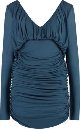 Saint Laurent Mujer, Vestidos, Azul, Talla: S