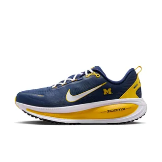 Nike Mens College Vomero 18 (Michigan) Road Running Shoes in Blue | IQ6879-400