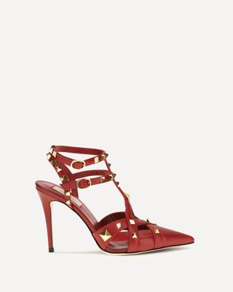 Valentino Garavani Studdy D&eacute;collet&eacute; in kidskin Female 41