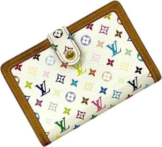 Louis Vuitton Pre-owned Monogram Multicolore Bi-fold Wallet - Dames - Vintage Accessoires - Veelkleurig - ONE Size - Vintage