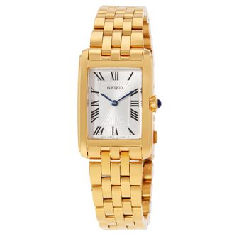 Seiko Essentials Quartz White Dial Ladies Watch HGG001P1