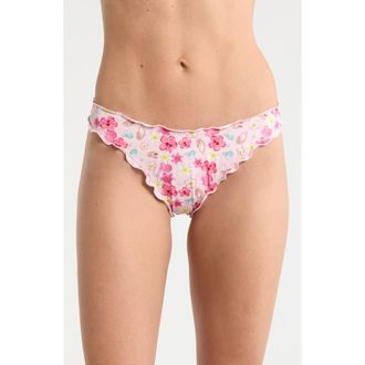 Dippin' Daisy's Swimwear June Bikini Bottoms in Pink Oasis at Nordstrom Rack, Size X-Large