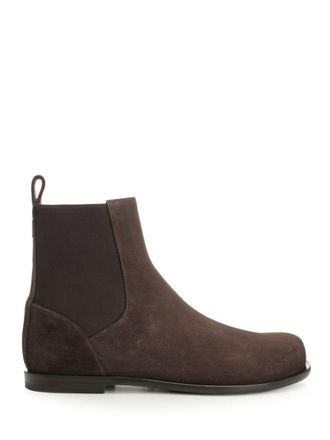 Fendi Chelsea Ankle Boot Boots Marrone-Uomo