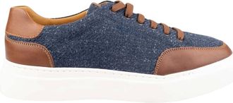 Kiton Hombre, Zapatos, Azul, Talla: 44 EU