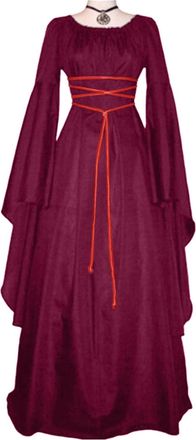 Generic Medieval Costume Women Traditional Irish Dress Maleficent Costume Medieval Dress Women Renaissance Irish Vintage Gothic Victorian Costumes Faire Costu