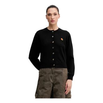 Kenzo Truien & Vesten, Dames, Zwart, S, Cardigans