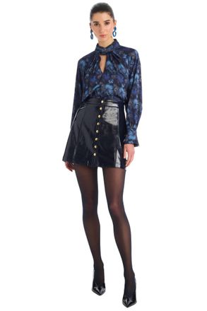 Allison Samantha Blouse In Midnight Floral