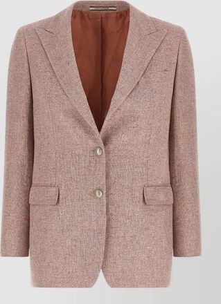 Tagliatore bertha blazer tailored jacket notch lapel