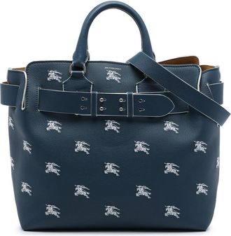 Burberry Pre-owned Burberry Medium Grained Calfskin Embroidered Equestrian Knight Marais Belt Bag Ladies RP70U9CV5IEBKGD7