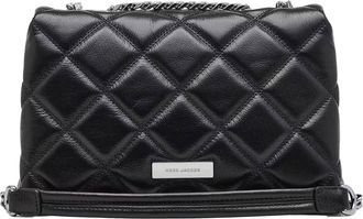 Marc Jacobs Womens Shoulder Bag Slim Dual Chain Black