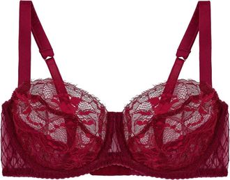 Fleur Of England Reggiseno a balconcino - Rosso