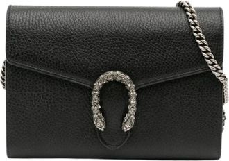 Gucci Pre-owned Cross Body Bags, female, Black, Size: ONE SIZE Pre-owned Vintage Crossbody Bag