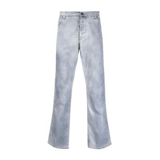 RANRA Ranra, Jeans, Heren, Blauw, M, Katoen, Mokollur Straight Jeans