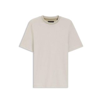 BOSS Cotton-silk T-shirt with rich structure