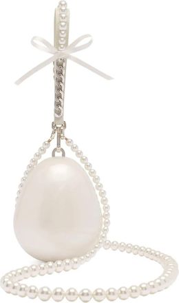 Simone Rocha Clutch Egg - Bianco