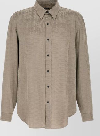 Balmain jacquard monogram shirt