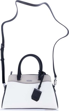 DKNY Mens Accessories Avelle Sm Satchel in Black Grey White - One Size