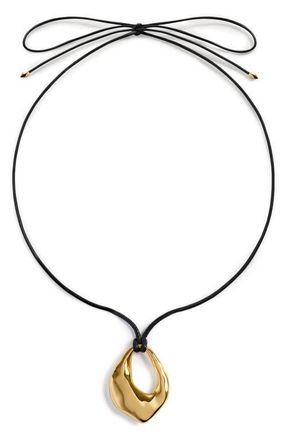 Monica Vinader Antica Bold Cord Necklace in 18K Gold Vermeil at Nordstrom