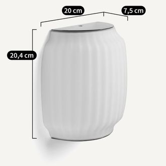 AM.PM Wandlamp in opaline Canel&eacute;