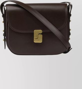 SOEUR leather bellissima small crossbody bag