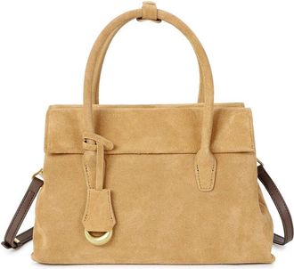 Tiffany & Fred Classic Suede Top Handle Bag