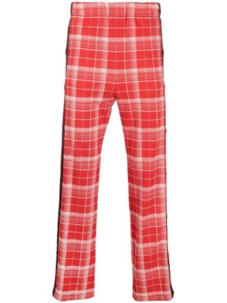 Marni Pantaloni a quadri - Rosso