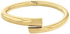 Calvin Klein Pulsera en espiral de acero chapado en oro