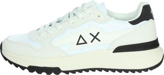 Sun 68 Niki 2.0 Solid Unisex Adult Trainers, White, 7 UK