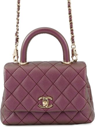Chanel Matelasse Grained Calfskin Handbag (Pre-Owned)