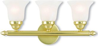 Livex Lighting Livex Neptune 3-Light Polished Brass Bath-Light