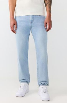 True Religion Geno Big T Flap Pocket Slim Fit Jeans in Light Journey Wash at Nordstrom Rack, Size 36