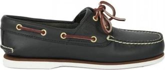 Timberland Klassieke Bootschoen - Heren - Bootschoenen - Blauw - 40 EU - Leer - Schoenen