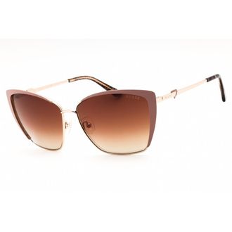 Guess Ladies Beige Cat Eye Sunglasses GU7743