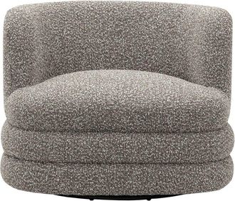 TOV Furniture Tov Furniture Astor Boucle Swivel Hotel Lounge Chair