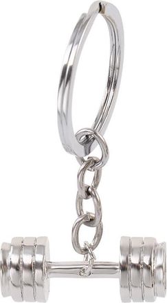 Generic Dumbbell Keychain for Men and Women Couple Gym Keyring Fitness Enthusiast Jewelry Pendant Unique Workout Gift Idea