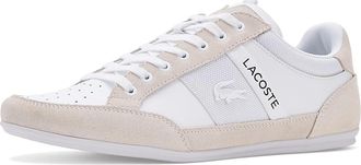 Lacoste Chaymon Suede Sneakers Mens Shoes White : 12.5 D - Medium, Leather/Suede