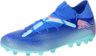 Puma Unisex Adults Future 7 PRO MG Soccer Shoe, BLUEMAZING-PUMA White-Electric Peppermint, 6.5 UK
