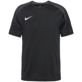 Nike Strike Dri-fit Voetbalshirt Met Korte Mouwen, Zwart