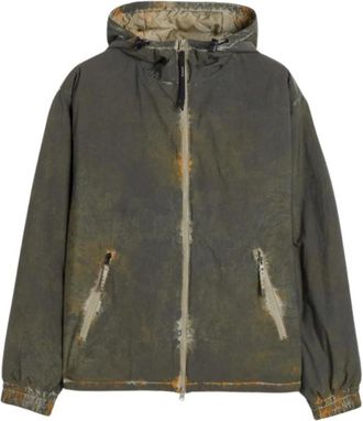 Aspesi Blouson Jackson - Heren - Zomerjassen - Groen - M - Jassen