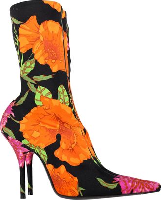 Balenciaga Pre-owned Womens Floral Printed Sock Boots in Multicolor Neoprene - Multicolour - Size EU 39