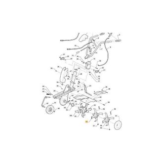 STIGA Sports Conjunto De Diente Exterior Derecho Original Stiga - 1483-2169-01