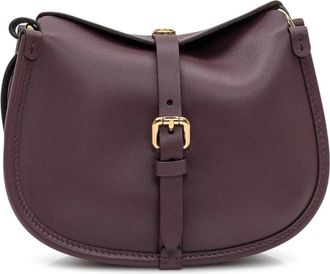 Etro Leren Schoudertas - Dames - Schoudertassen - Bruin - ONE Size - Leer - Tassen