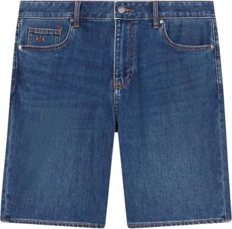 A|X Armani Exchange Hombre, Pantalones cortos, Azul, Talla: W31
