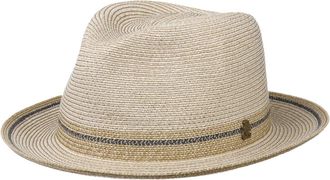 Mayser Fabrice Zechbauer Hat with UV Protection Women/Men - Made in The EU Sun Hemp Summer Spring-Summer - L (59-60 cm) Beige