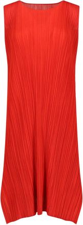 Pleats Please Issey Miyake Pleated Midi Dresses